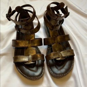 Leather Gladiator Sandals